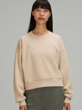 Lululemon Beige Crewneck Sweatshirt